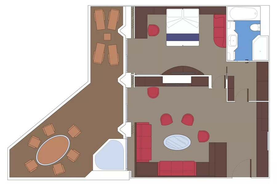 MSC Seascape - MSC Yacht Club Royal Suite, Floorplan.jpg